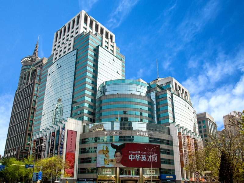 丰联广场幕墙维修项目